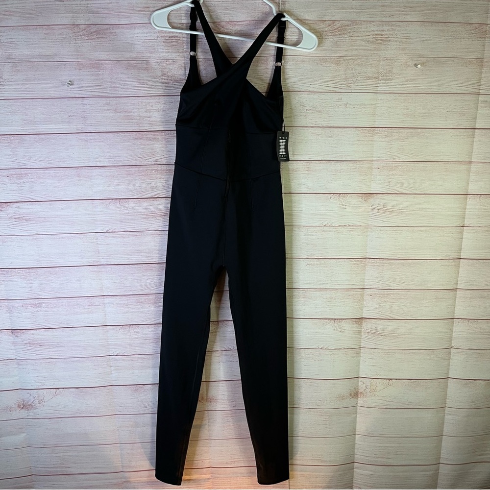 Savage X Fenty Black Hotline Jumpsuit Size Large